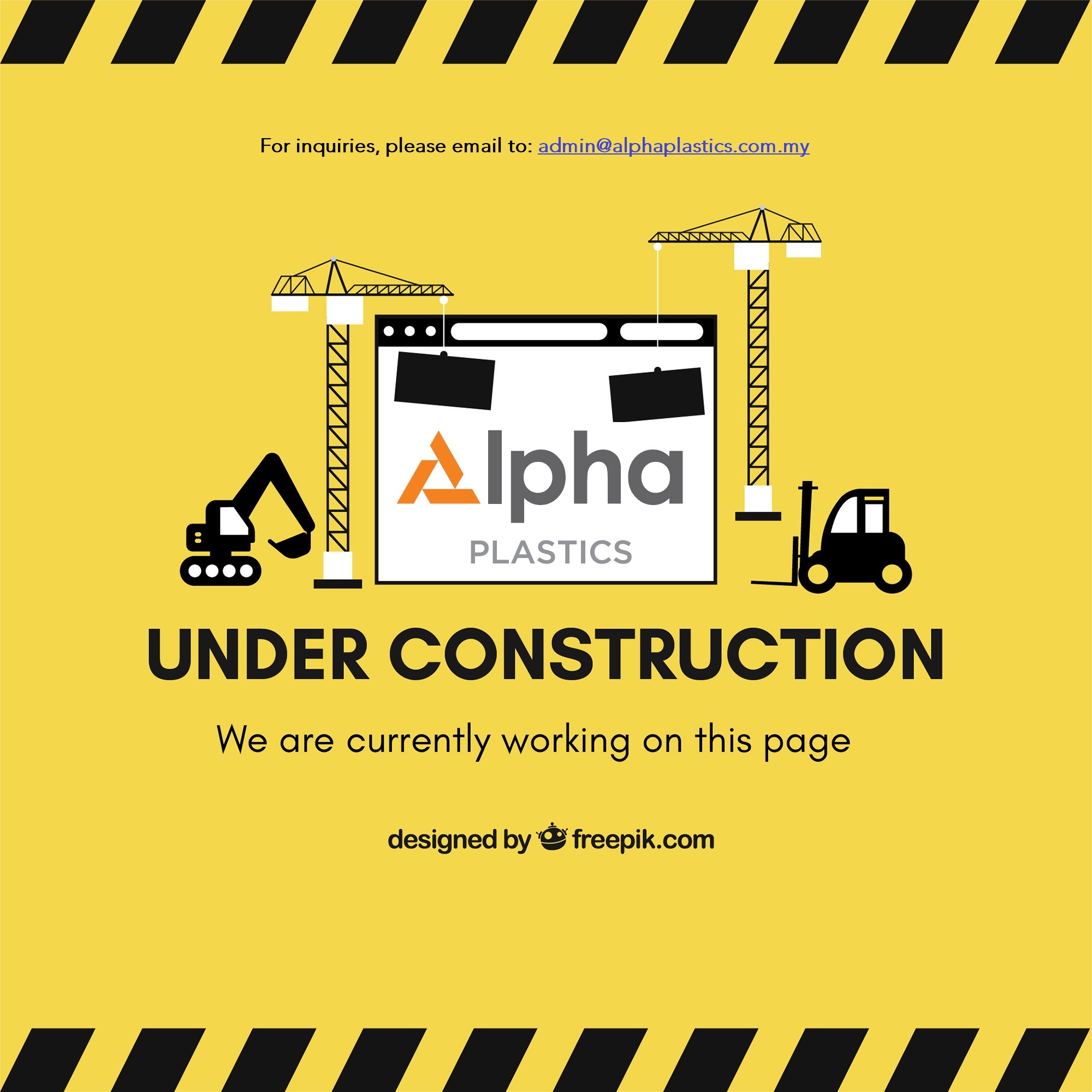 Alpha Construction Page